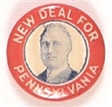 Franklin Roosevelt Pennsylvania New Deal