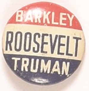 Roosevelt, Truman, Barkley Kentucky Coattail