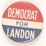Democrat for Landon