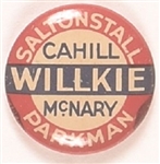 Willkie, Saltonstall Massachusetts Coattail