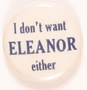 I Dont Want Eleanor Either