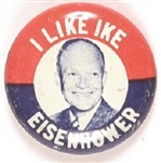 I Like Ike Litho Picture Pin