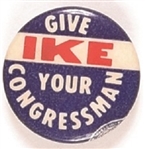 Give Ike Your Congressman