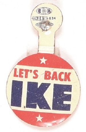 Lets Back Ike Tab