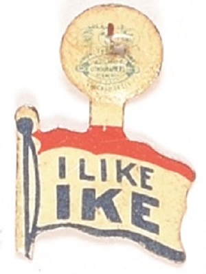 I Like Ike Flag Tab