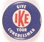 Give Ike Your Congressman