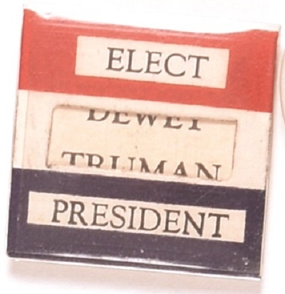 Truman, Dewey Mechanical Pin
