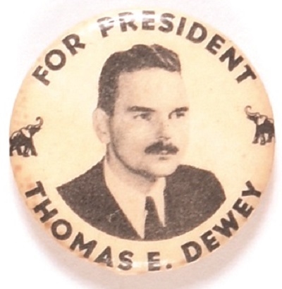 Dewey President Elephants Celluloid