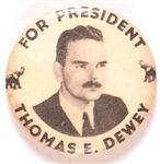 Dewey President Elephants Celluloid