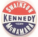 Kennedy, Swainson, McNamara Michigan Coattail