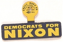 Democrats for Nixon Tab