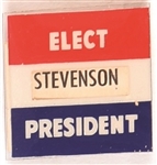 Eisenhower, Stevenson Mechanical Pin