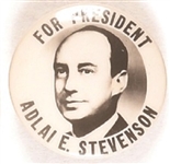 Adlai E. Stevenson for President Picture Pin
