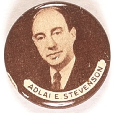 Stevenson Brown and White Litho