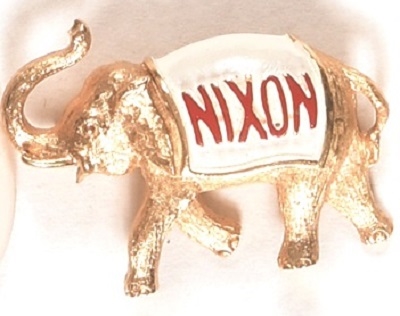 Nixon Elephant Jewelry Pin
