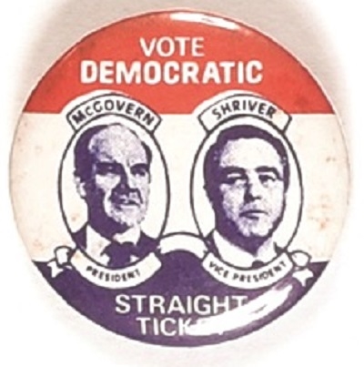 McGovern, Shriver Vote Democratic