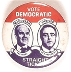 McGovern, Shriver Vote Democratic