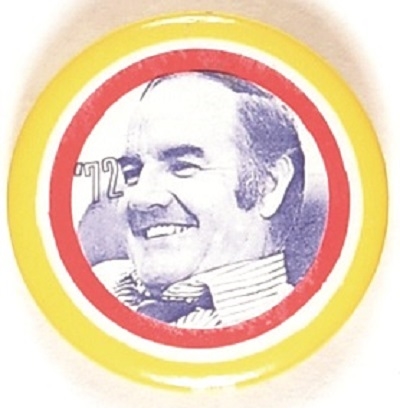 McGovern Yellow and Red Celluloid