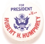 Humphrey for President in 1976