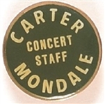Carter Concert Staff