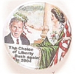 GW Bush Lady Liberty Celluloid