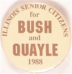 Illinois Senior Citizens for Bush and Quayle 1988