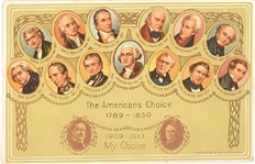 Taft-Sherman Presidents Postcard