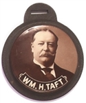 Wm. H. Taft Sepia Celluloid Fob
