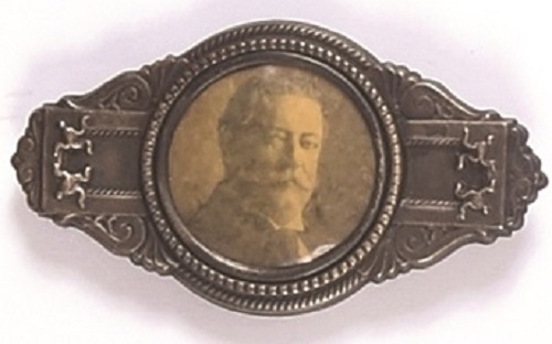 Taft Unusual Metal Pinback