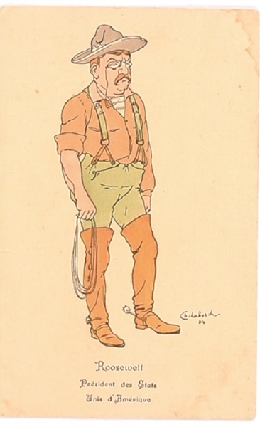 Theodore Roosevelt Rough Rider Postcard