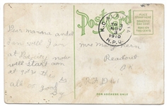Roosevelt Safari Waiting at the Pier Postcard