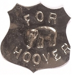 For Hoover Metal Campaign Badge