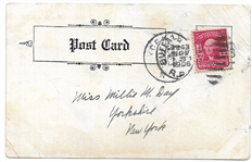 Charles Evans Hughes Postcard