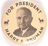Truman 1 1/4 Inch Donkeys Celluloid