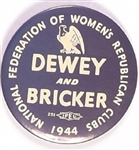 Dewey and Bricker Federation of Womens Clubs