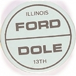 Ford, Dole Illinois 13th District