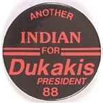 Another Oklahoma Indian for Dukakis