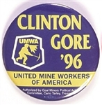 Mine Workers for Clinton, Gore 96