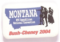 Bush, Cheney Montana 2004 Convention Pin
