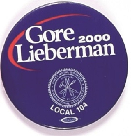Sheet Metal Workers for Gore, Lieberman