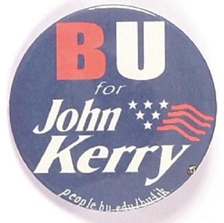 Boston University BU People for Kerry
