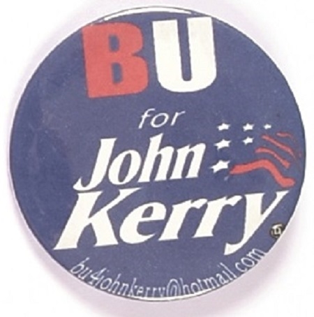 Boston University BU buforjohnkerry