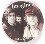 Imagine, Kerry and Lennon Colorized Boston U.  Celluloid