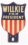 Willkie for President Shield License