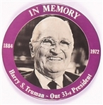 Harry Truman in Memory