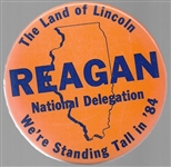 Reagan 1984 Land of Lincoln