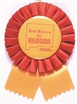 New Mexico for Reagan Pin and Rosette