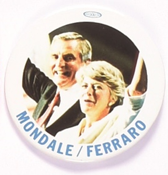 Mondale, Ferraro Scarce Jugate