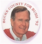 Bucks County for Bush in 92