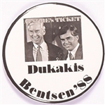 Dukakis, Bentsen Black and White Jugate